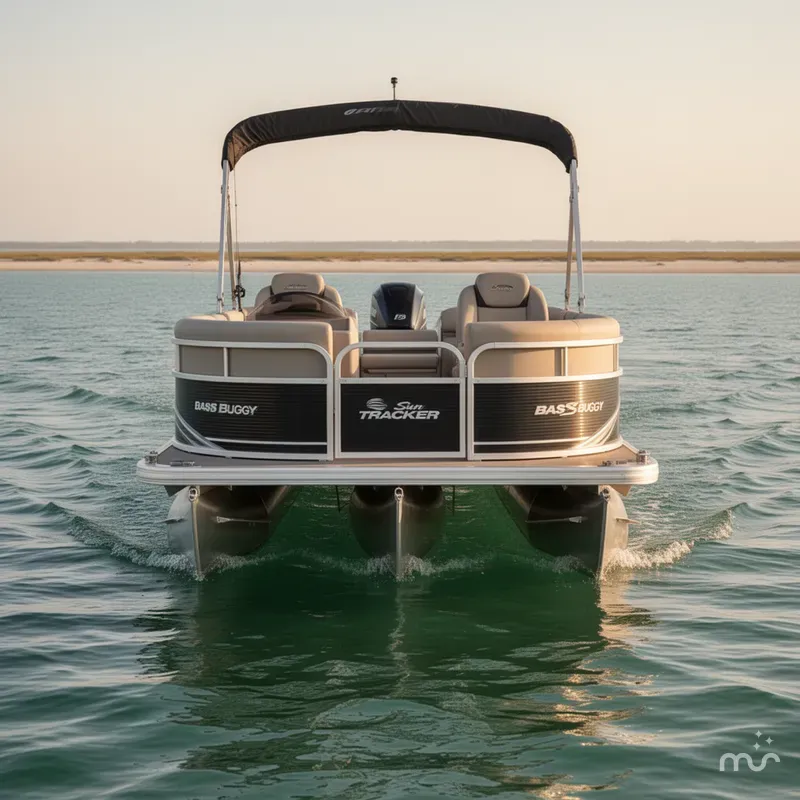 Slide: The Image of Sun Tracker Bass Buggy 18 DLX 2026 - 1