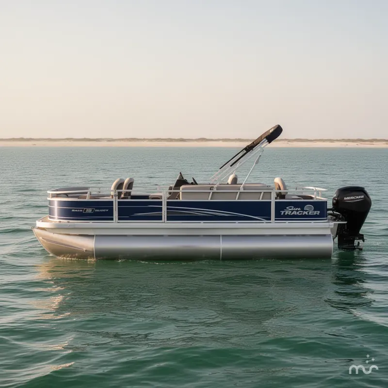 Slide: The Image of Sun Tracker Bass Buggy 18 DLX 2026 - 2