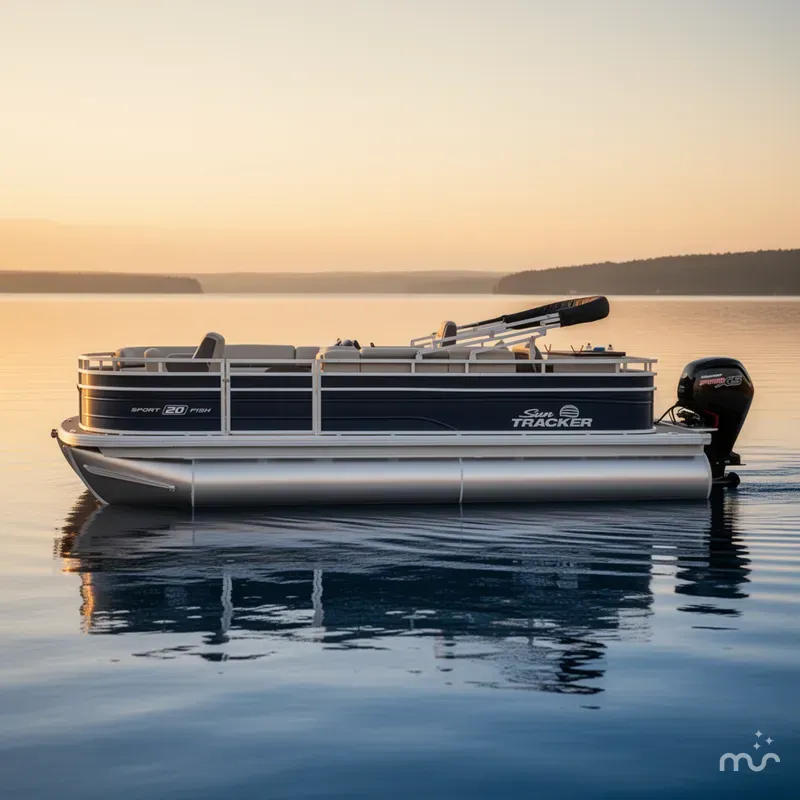 Slide: The Image of Sun Tracker SportFish 20 DLX 2026 - 2