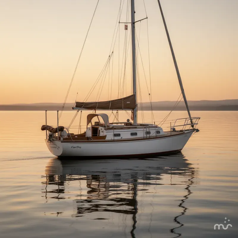 The Image of Cape Dory 270 1984 - 0
