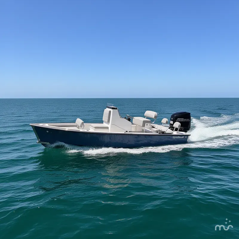 Slide: The Image of Dragonfly Boatworks 21 Spanish Wells 2024 - 4