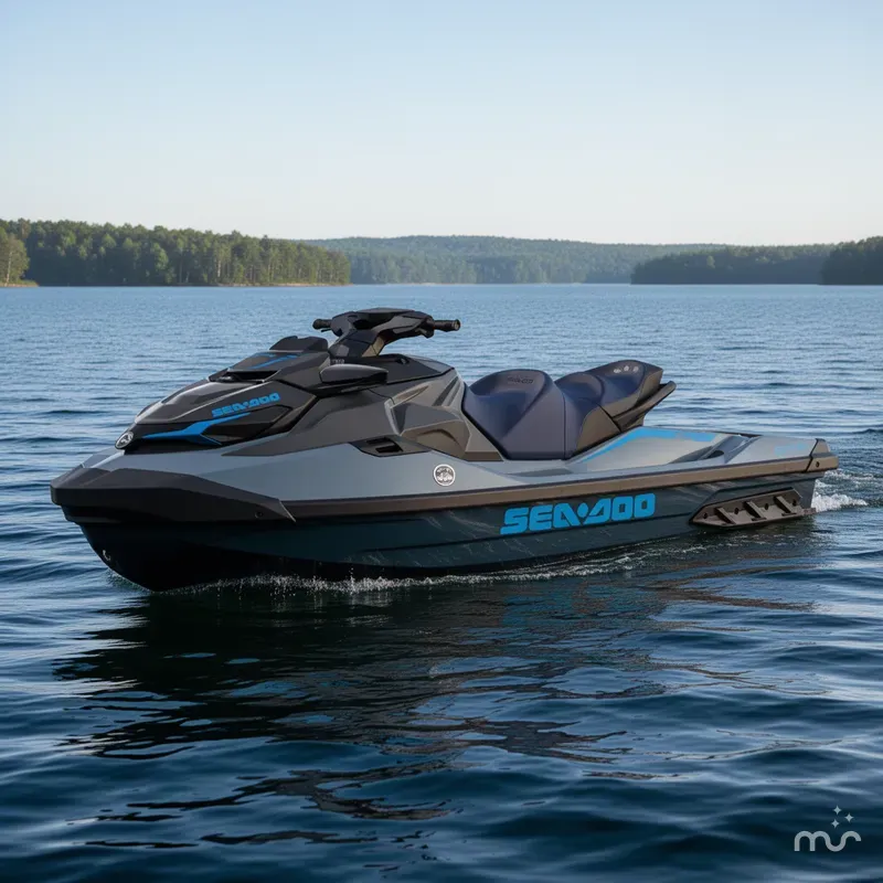 Slide: The Image of Sea-Doo GTX 170 Tech Package, Audio, iDF, iBR 2026 - 2