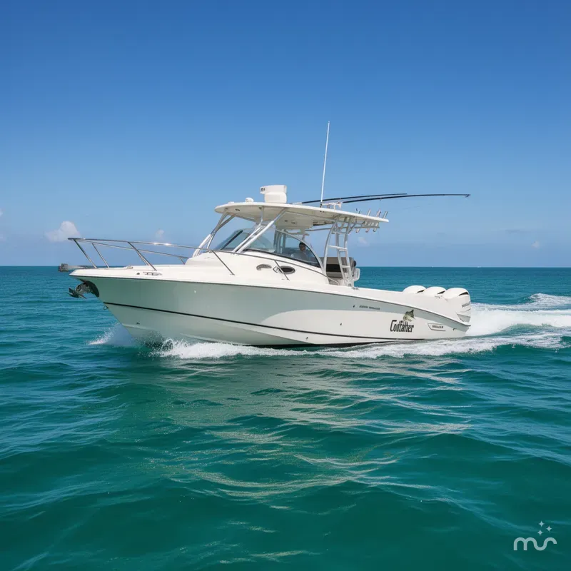 Slide: The Image of Boston Whaler 320 Outrage Cuddy Cabin 2006 - 4