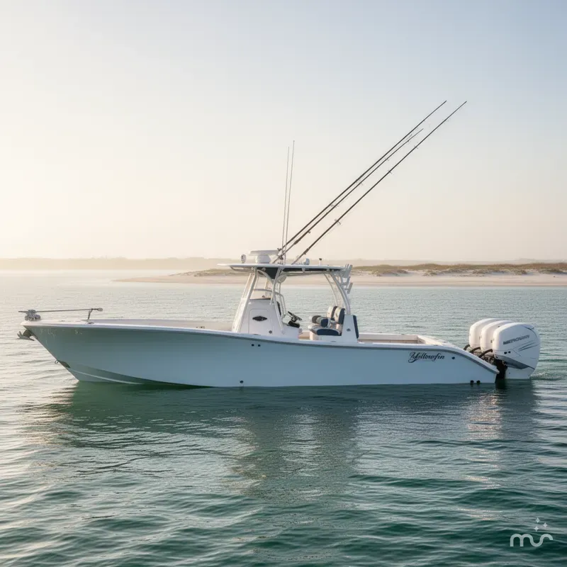Slide: The Image of Yellowfin 36 Offshore 2010 - 2
