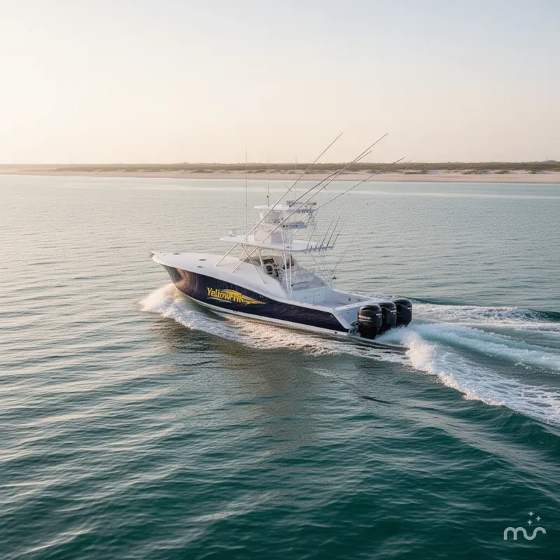 Slide: The Image of Yellowfin 36 Offshore 2007 - 4
