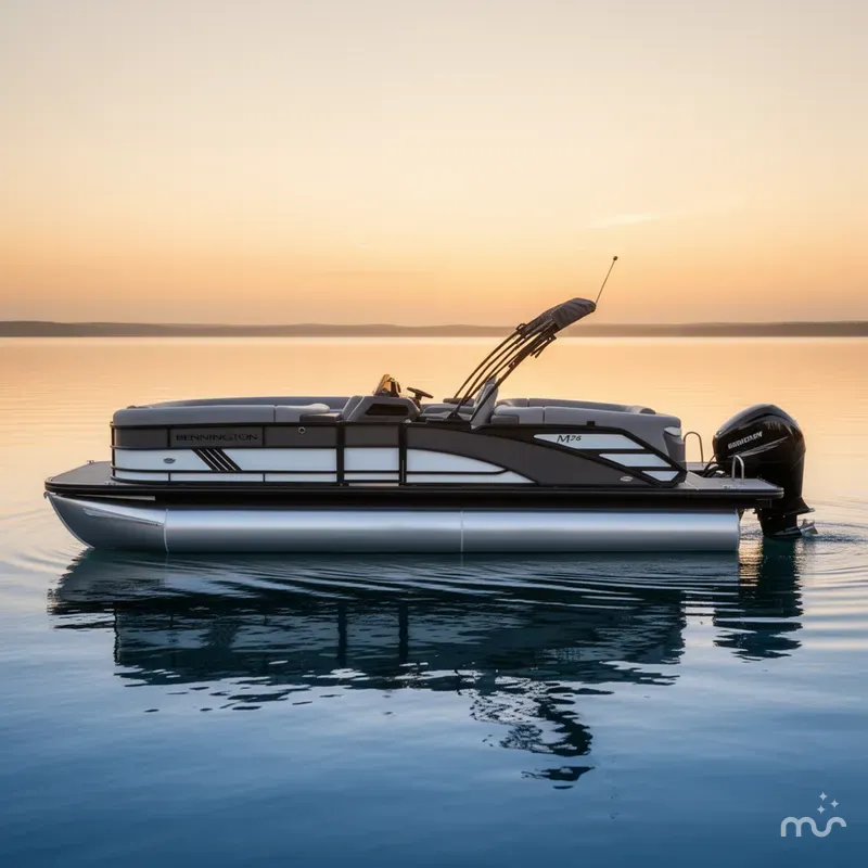 Slide: The Image of Bennington 24 M Fastback - Quad Bench 2026 - 2