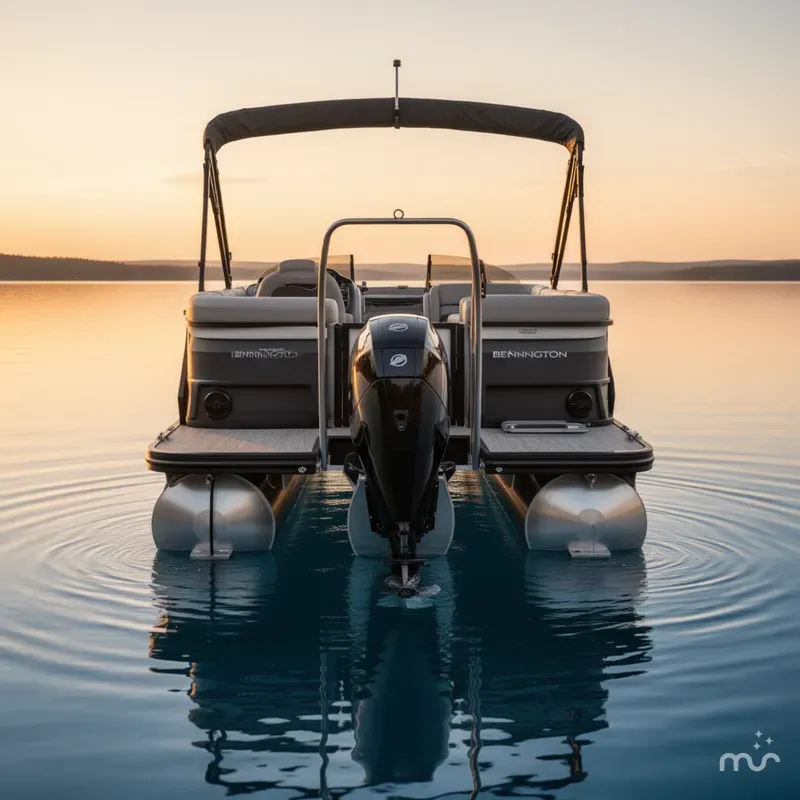 Slide: The Image of Bennington 24 M Fastback - Quad Bench 2026 - 3