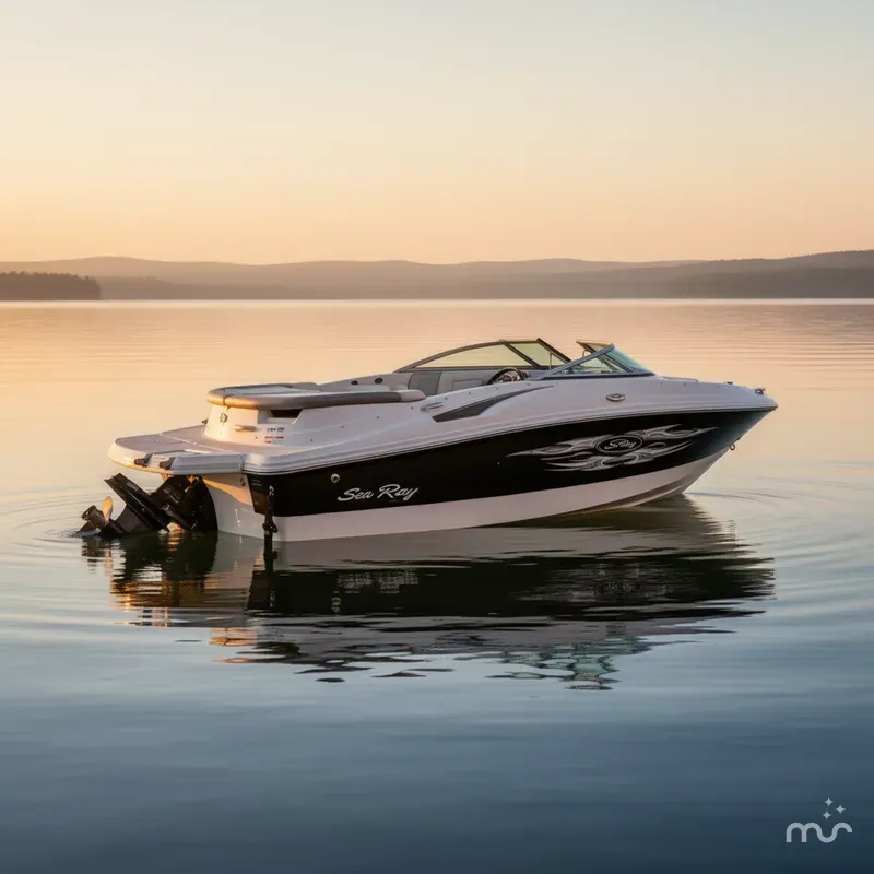 Slide: The Image of Sea Ray 195BR Sport 2008 - 4