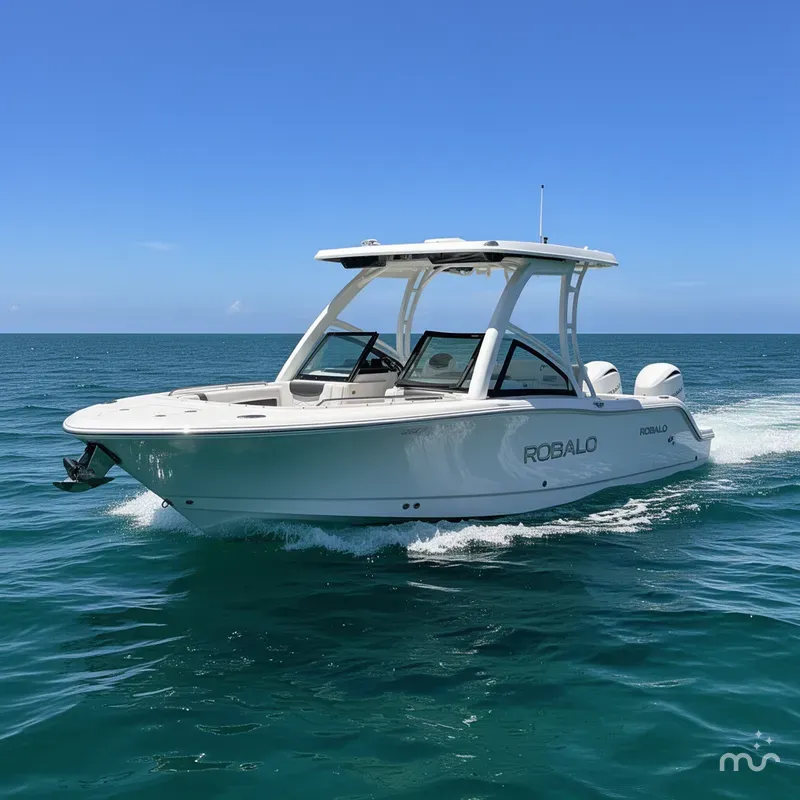 Slide: The Image of Robalo R257 Dual Console 2026 - 2