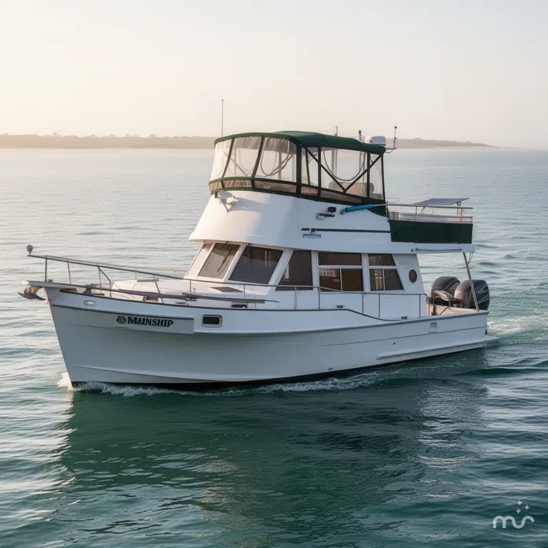 Slide: The Image of Mainship 350 Trawler 1997 - 2