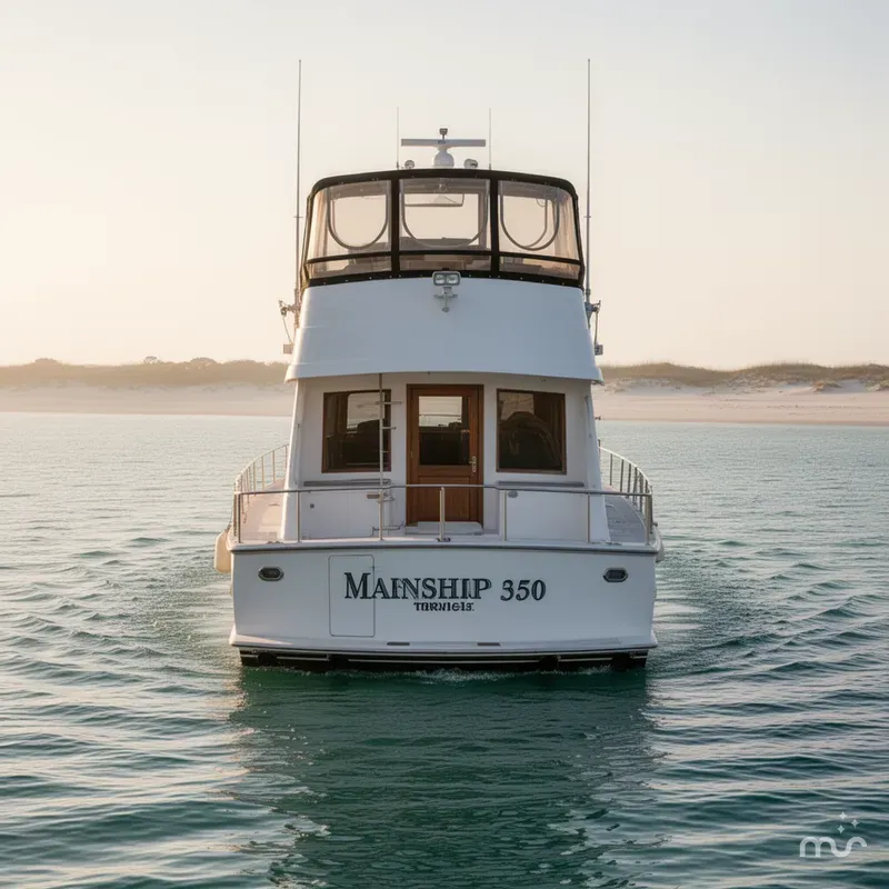 Slide: The Image of Mainship 350 Trawler 1997 - 3