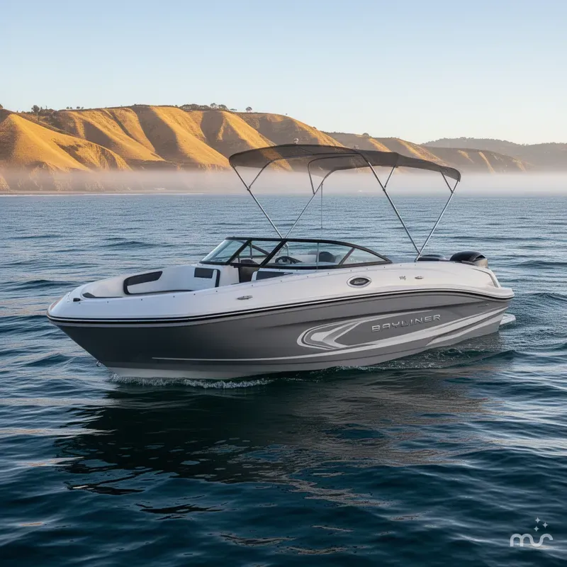 Slide: The Image of Bayliner VR6 Bowrider OB 2020 - 2