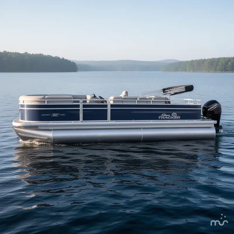 Slide: The Image of Sun Tracker SportFish 22 DLX 2026 - 2