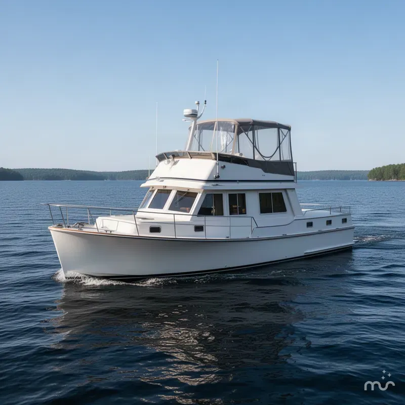Slide: The Image of Mainship 350 Trawler 1999 - 1