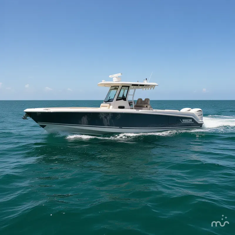 Slide: The Image of Boston Whaler 330 Outrage 2017 - 2