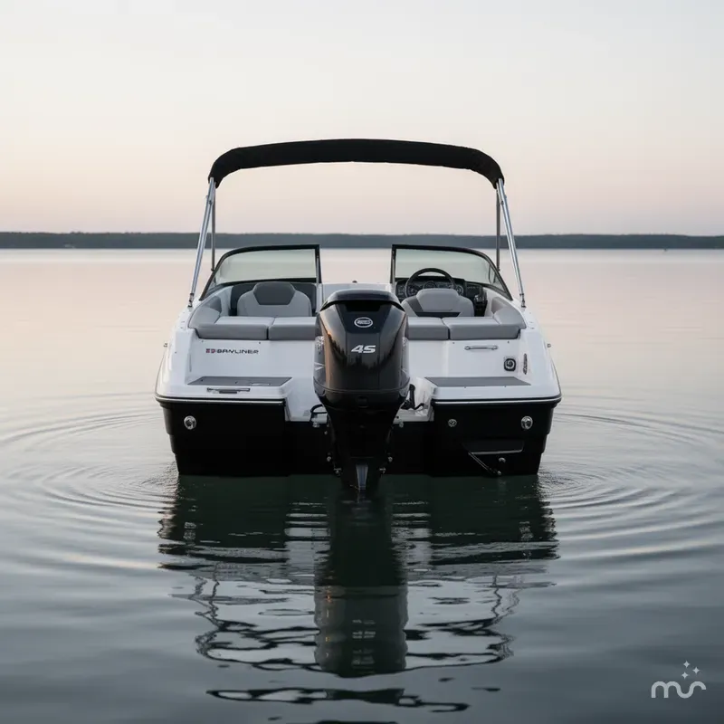 Slide: The Image of Bayliner VR4 Bowrider OB 2023 - 3