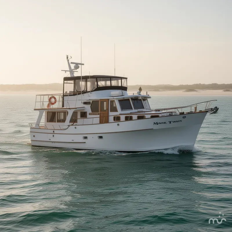 Slide: The Image of C&L Pilothouse Trawler 1983 - 2