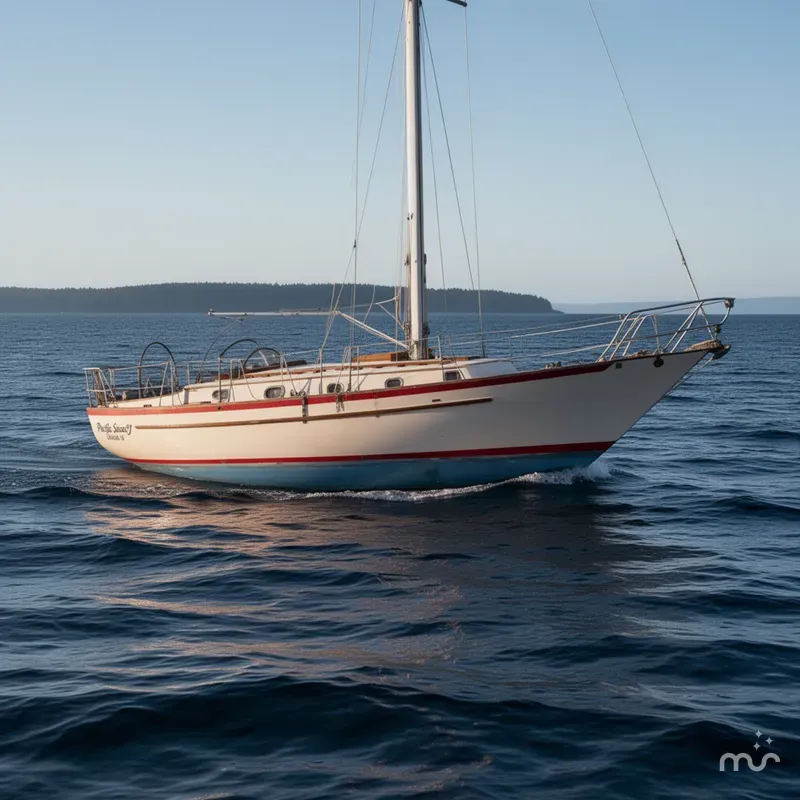 The Image of Pacific Seacraft Crealock 37 1988 - 0