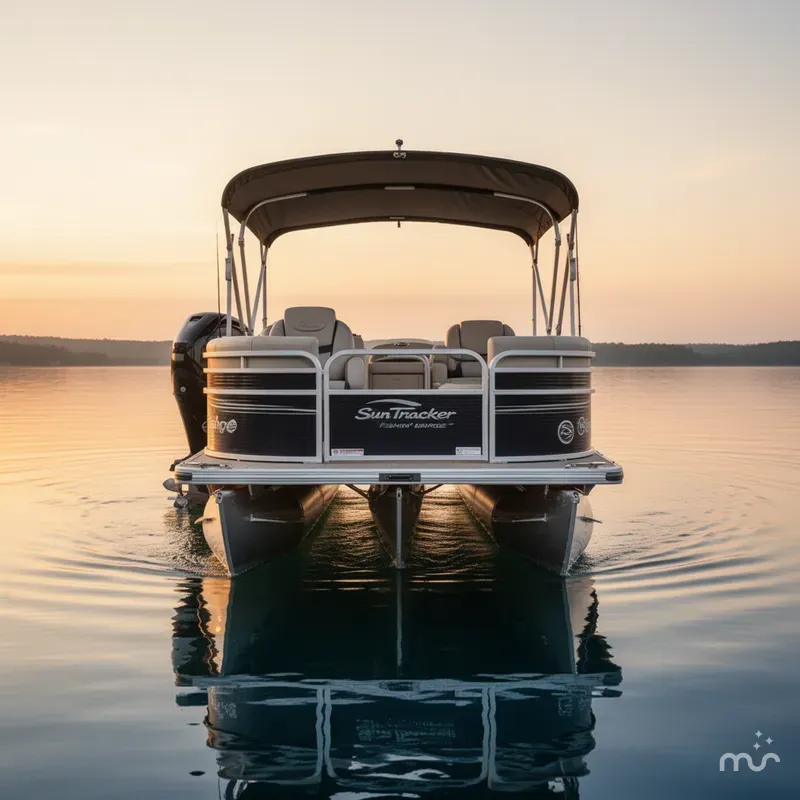 Slide: The Image of Sun Tracker Fishin' Barge 20 DLX 2026 - 1
