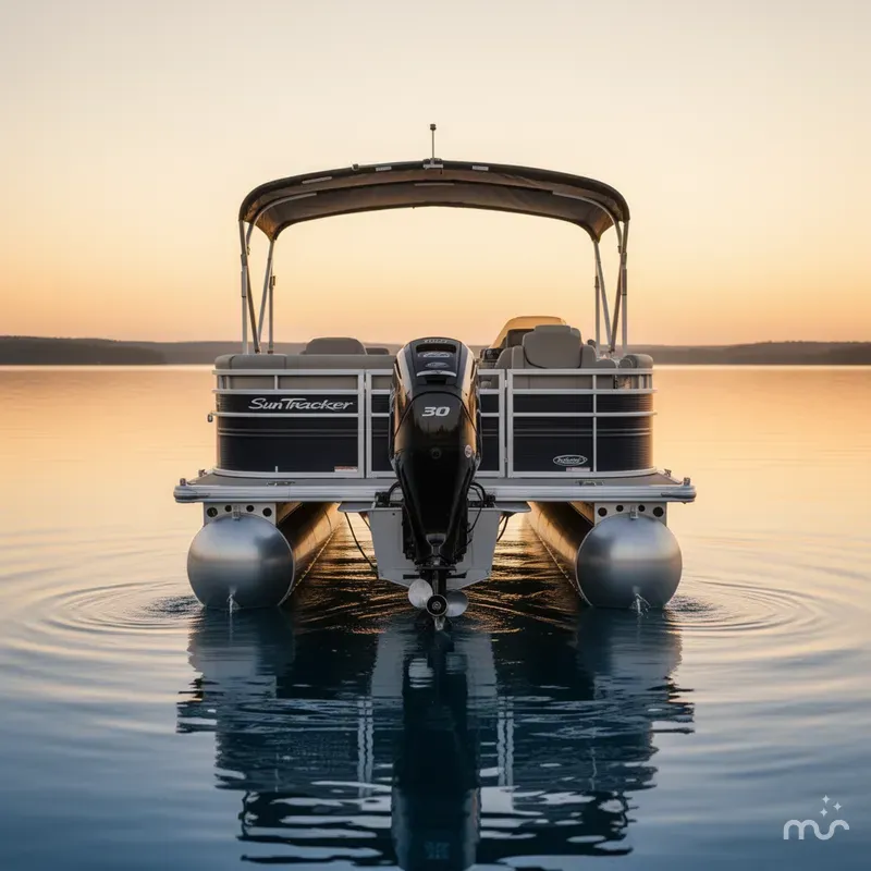 Slide: The Image of Sun Tracker Fishin' Barge 20 DLX 2026 - 3