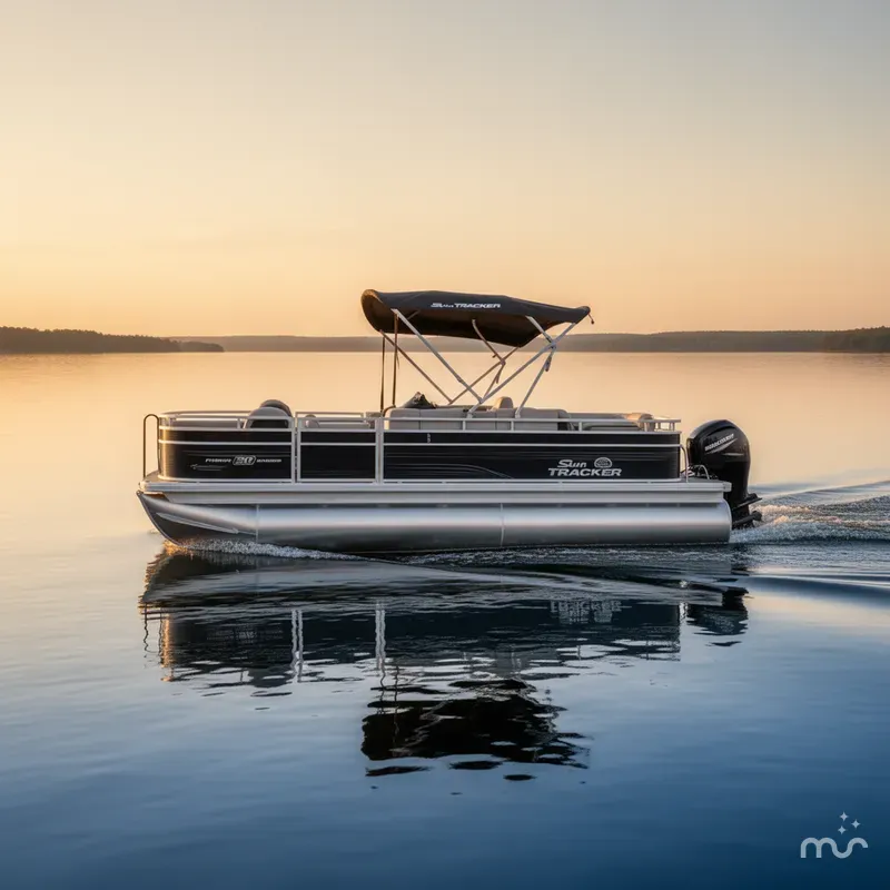 Slide: The Image of Sun Tracker Fishin' Barge 20 DLX 2026 - 4