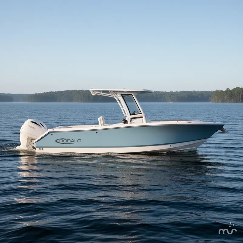 Slide: The Image of Robalo R250 Center Console 2026 - 2