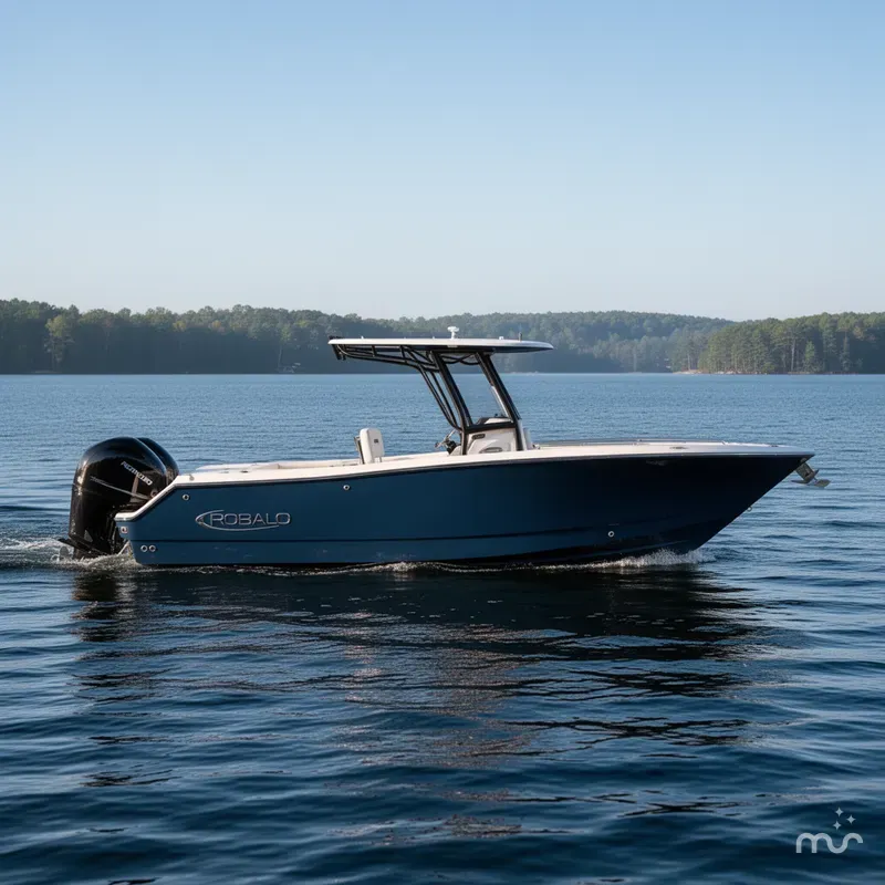 Slide: The Image of Robalo R250 Center Console 2026 - 2