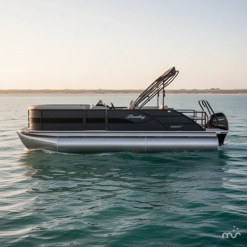 Slide: The Image of Bentley Pontoons Legacy 223 Swingback 2026 - 2