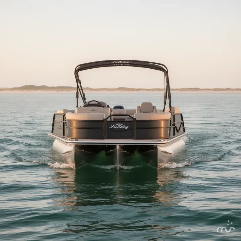 Slide: The Image of Bentley Pontoons Legacy 223 Swingback 2026 - 1