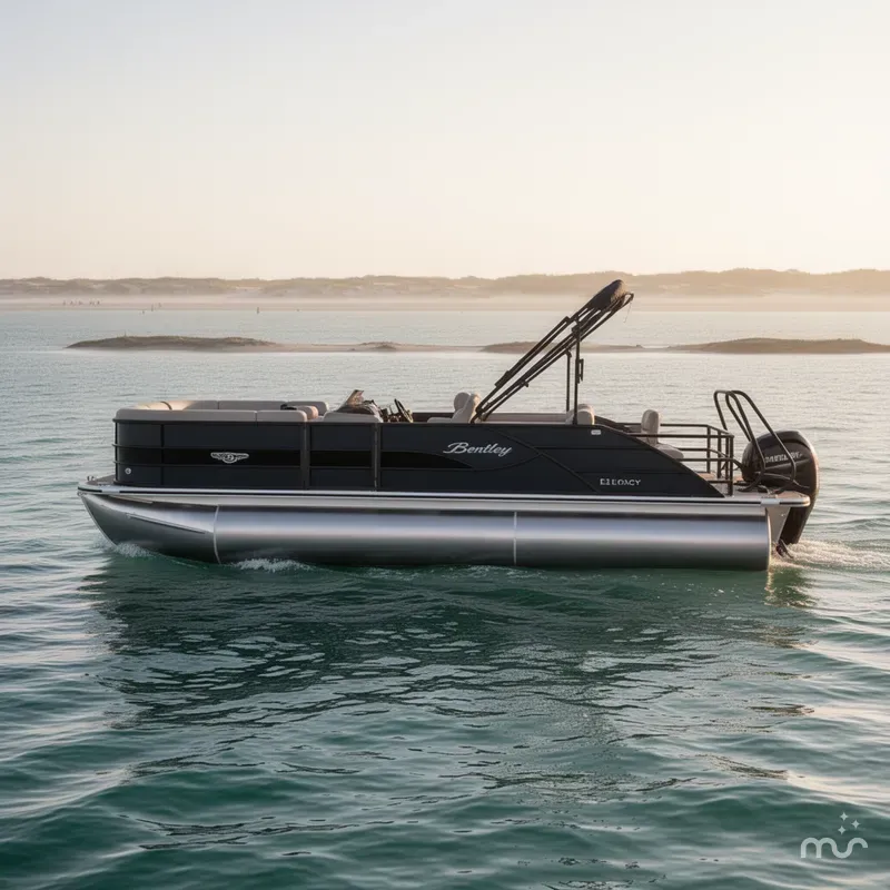 Slide: The Image of Bentley Pontoons Legacy 223 Swingback 2026 - 2