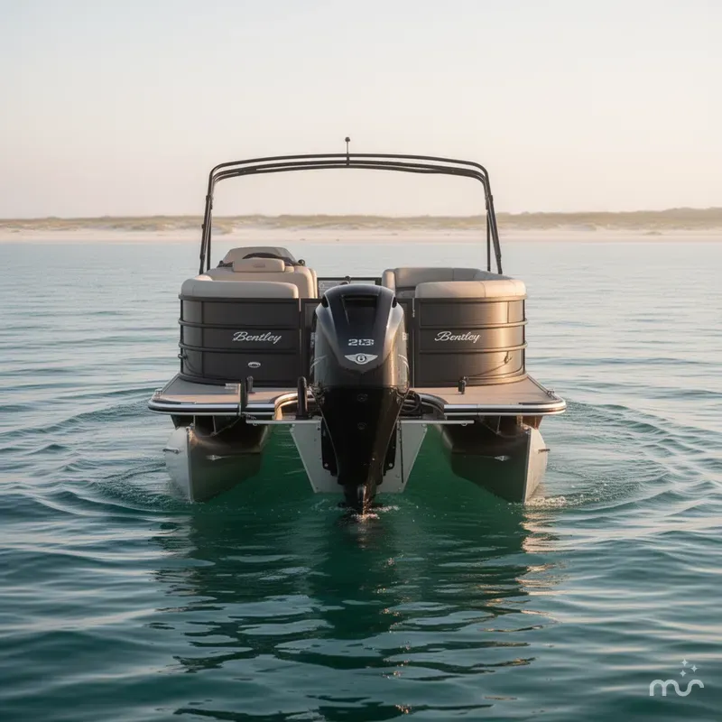 Slide: The Image of Bentley Pontoons Legacy 223 Swingback 2026 - 3