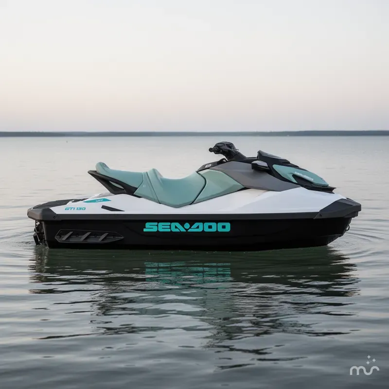 Slide: The Image of Sea-Doo GTI 130 WHTE 2026 - 2