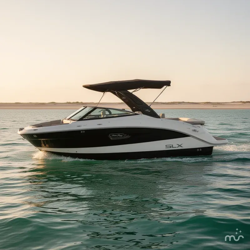 Slide: The Image of Sea Ray SLX 260 Surf 2026 - 2