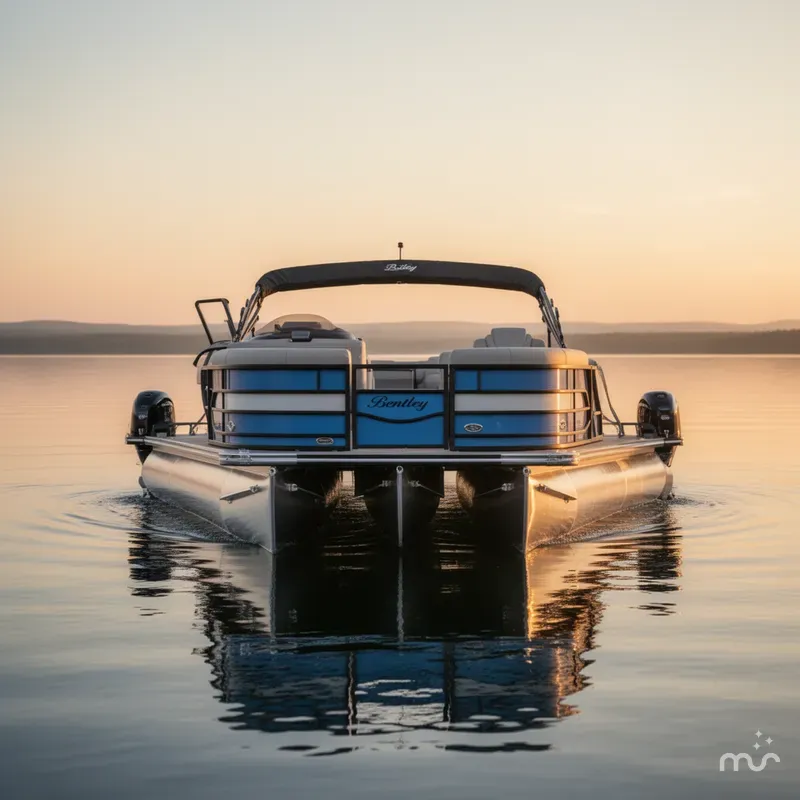 Slide: The Image of Bentley Pontoons 223 Legacy Swingback 2027 - 1