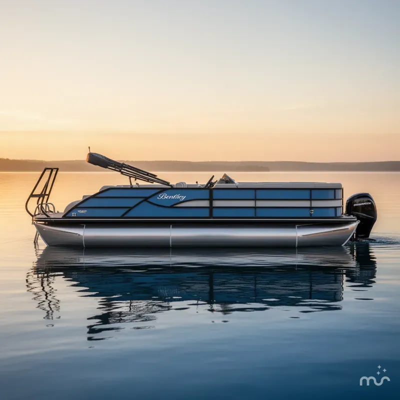 Slide: The Image of Bentley Pontoons 223 Legacy Swingback 2027 - 2