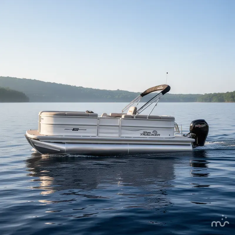 The Image of Sun Tracker Party Barge 20 DLX 2026 - 0