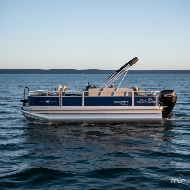 Slide: The Image of Sun Tracker Bass Buggy 18 DLX 2026 - 2