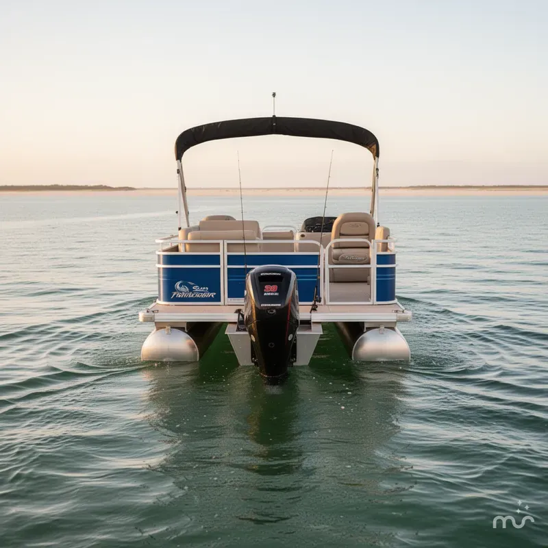 Slide: The Image of Sun Tracker Fishin' Barge 20 DLX 2026 - 3