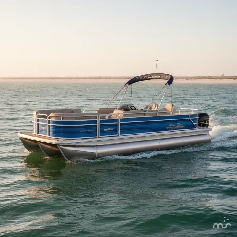 Slide: The Image of Sun Tracker Fishin' Barge 20 DLX 2026 - 4