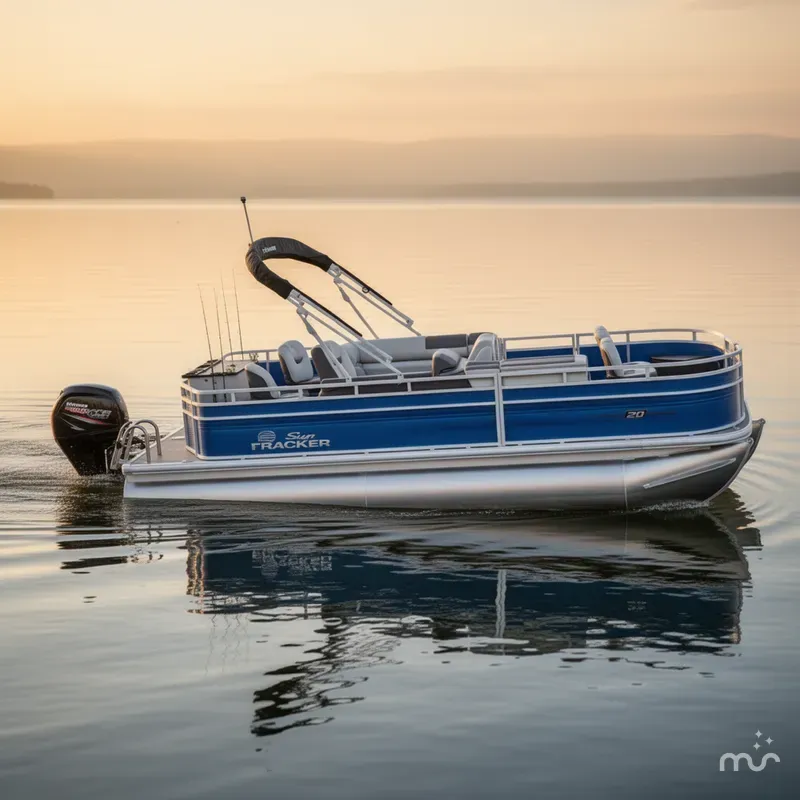 The Image of Sun Tracker Fishin' Barge 20 DLX 2026 - 0