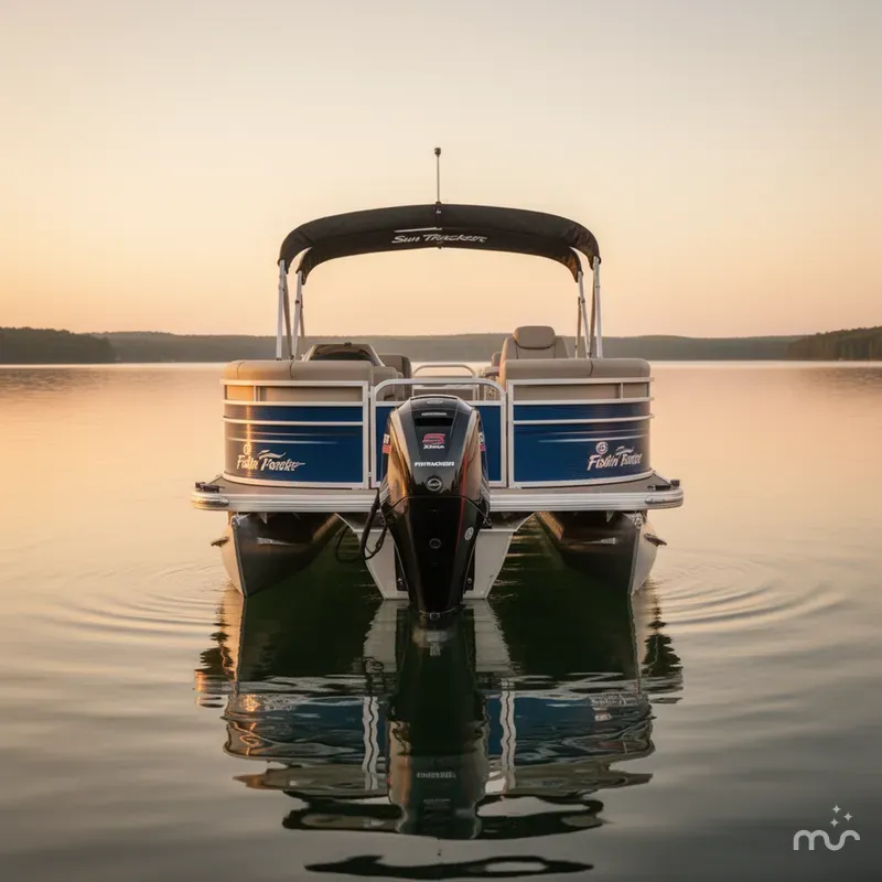Slide: The Image of Sun Tracker Fishin' Barge 20 DLX 2026 - 1