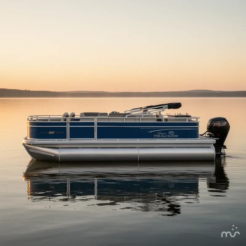 Slide: The Image of Sun Tracker Fishin' Barge 20 DLX 2026 - 2