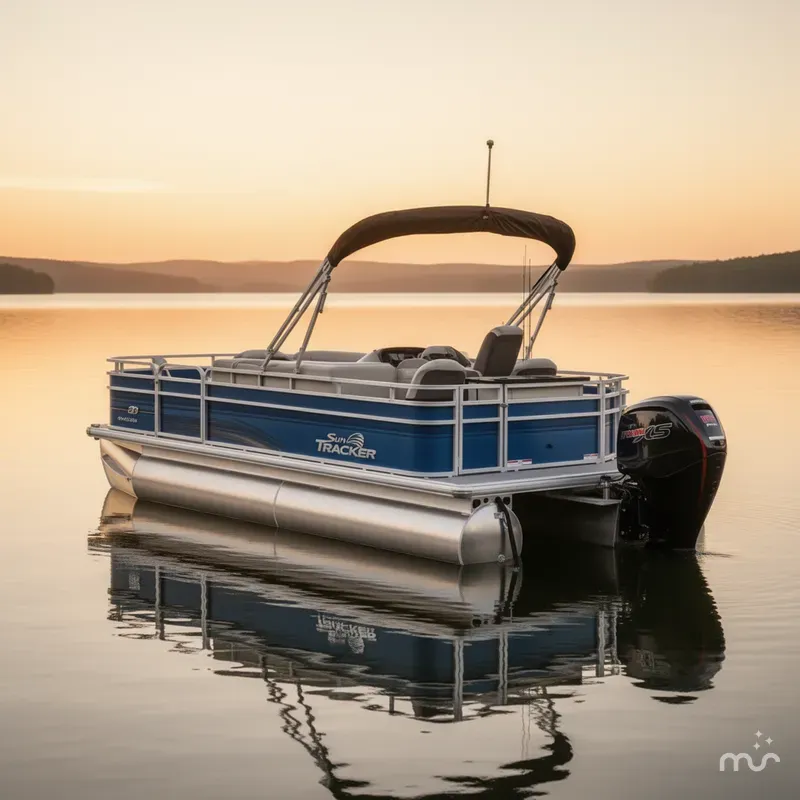 Slide: The Image of Sun Tracker Fishin' Barge 20 DLX 2026 - 4