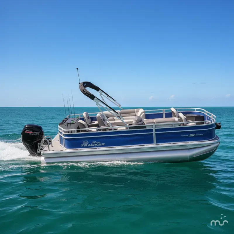 The Image of Sun Tracker Fishin' Barge 20 DLX 2026 - 0