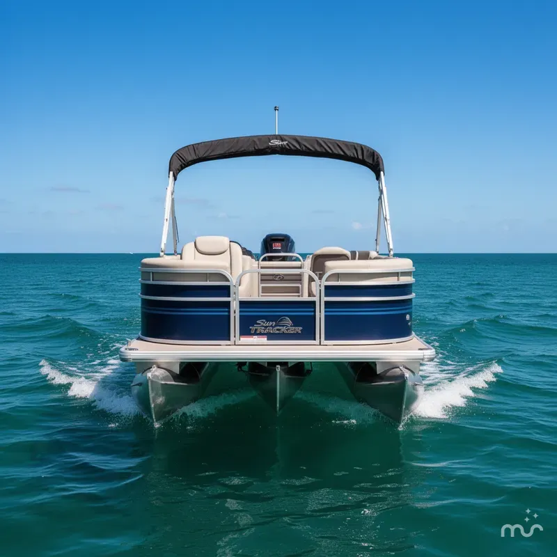 Slide: The Image of Sun Tracker Fishin' Barge 20 DLX 2026 - 1