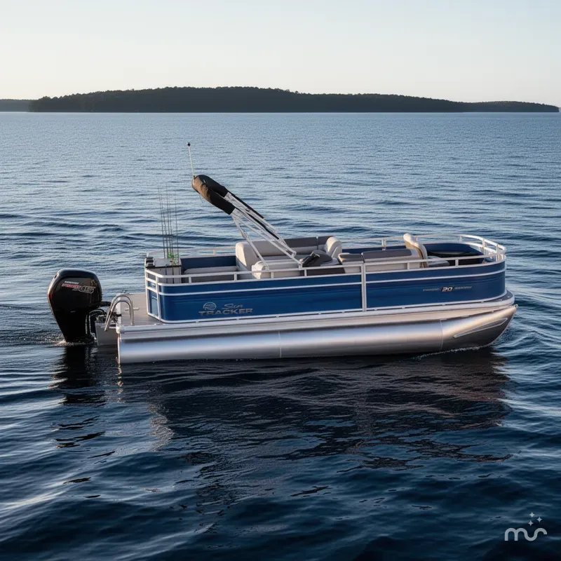 The Image of Sun Tracker Fishin' Barge 20 DLX 2026 - 0