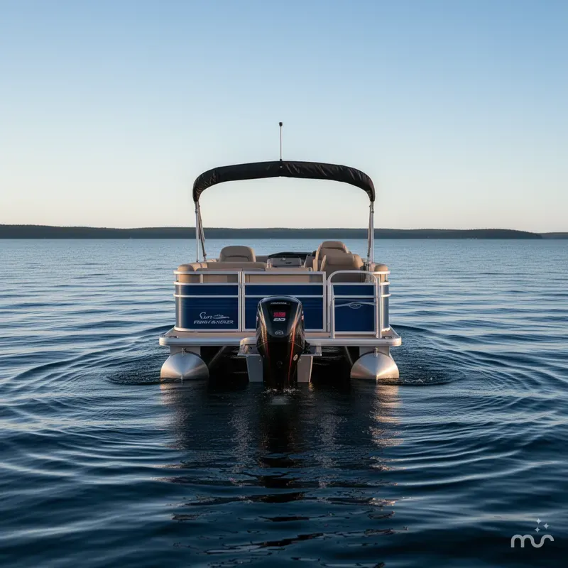 Slide: The Image of Sun Tracker Fishin' Barge 20 DLX 2026 - 3