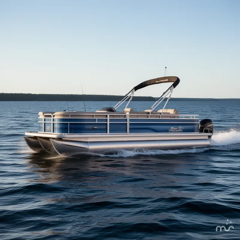 Slide: The Image of Sun Tracker Fishin' Barge 20 DLX 2026 - 4