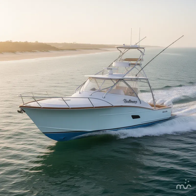 Slide: The Image of Custom Carolina 40 Express 2024 - 2