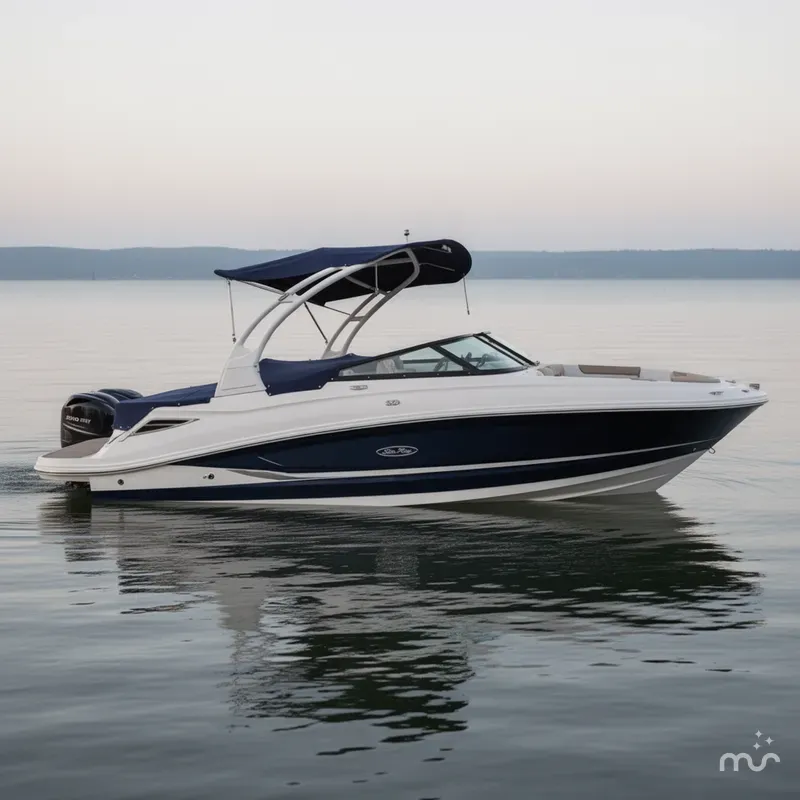 Slide: The Image of Sea Ray SDX 240 2017 - 2